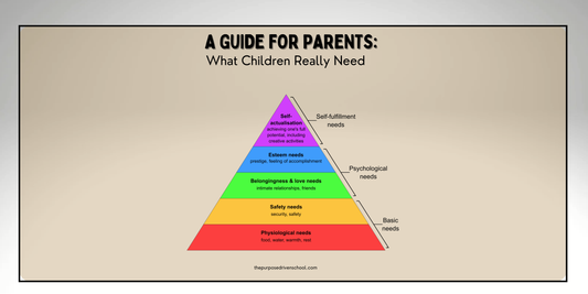 A Guide for Parents: What Children Really Need